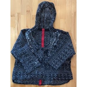 RARE Sample Free People Fair Isle Poncho XS